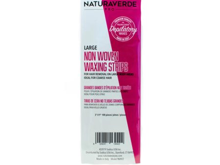 Naturaverde Non Woven Waxing Strips 3 x 9 Online