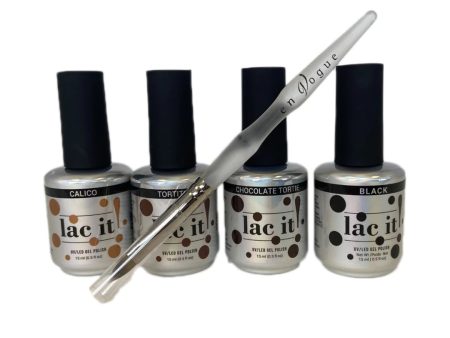 Lac It Gel Polish - Tortoiseshell Kit Supply