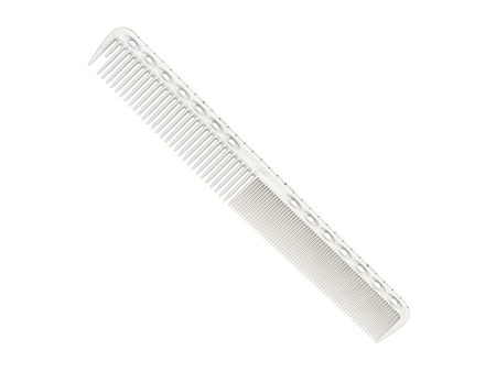 YS Park Carbon Cutting Comb - White For Cheap