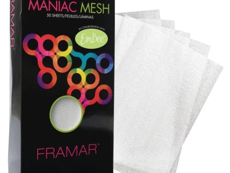 Framar Maniac Mesh - 6x11 Pre-Cut - 50pcs Online