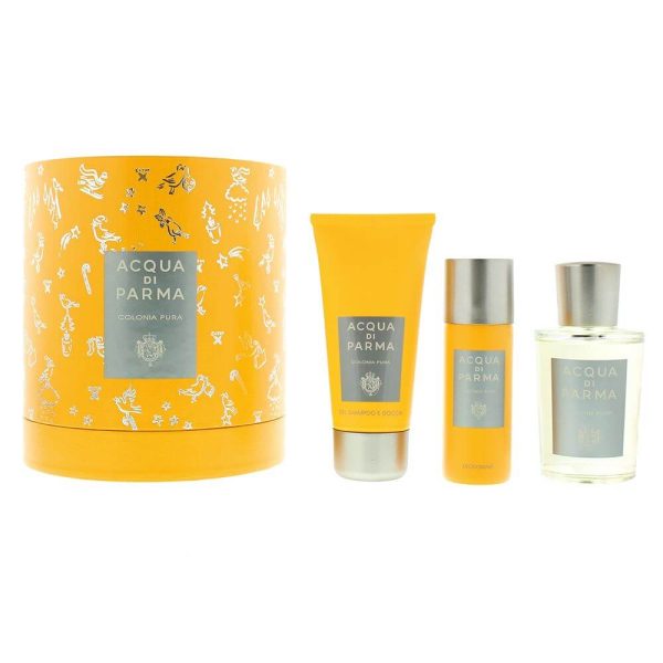 Acqua Di Parma colonia PURA Gift Set 3 PC Men on Sale