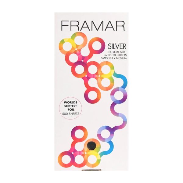 Framar Foil It Extreme Soft Smooth - 5x12 Pre-Cut - Silver For Sale