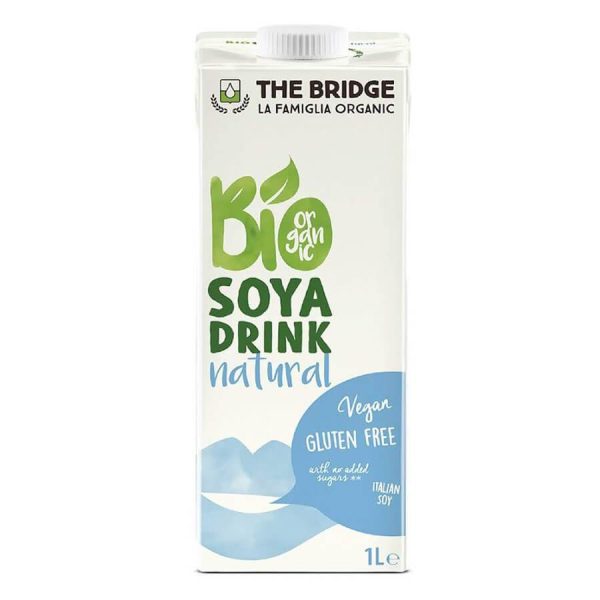 Abazeer Bridge Bio Soya Drink Natural Online now