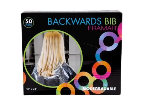 Framar Backwards Bib - 50pcs For Cheap