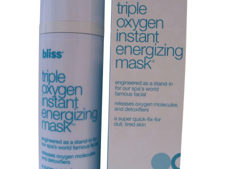 Bliss Triple Oxygen Instant Energizing Mask 3.4 oz Hot on Sale