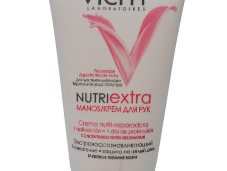 Vichy Nutriextra Hand Nourishing Cream 50ml X 2 (Pack of Two) Online Hot Sale