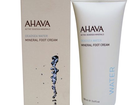 AHAVA Mineral Foot Cream, 3.4 fl oz Sale