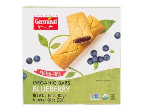 ORGANIC GLUTEN FREE BLUEBERRY FILLED BARS New Supply