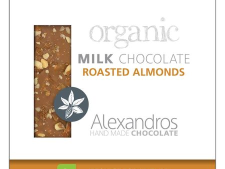 Organic Chocolate Milk Roasted Almonds 90g For Discount