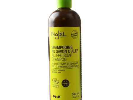 ABAZEER Najel Organic Aleppo Soap Shampoo for Normal Hair Online Sale