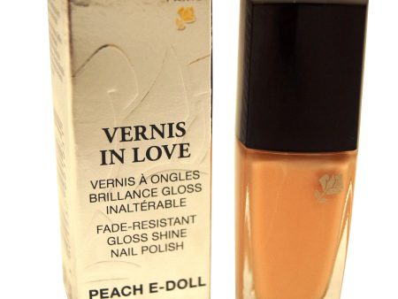 Lancome Paris Vernis In Love Gloss Shine Nail Polish 122N Peach-E-Doll Online now