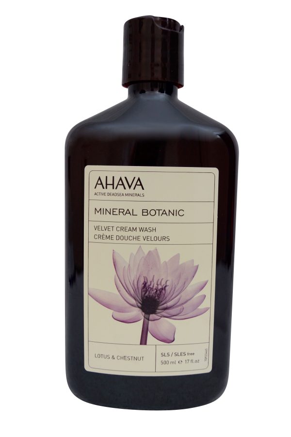 AHAVA Mineral Botanic Velvet Cream Wash Lotus & Chestnut 500 ml Supply