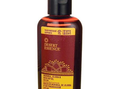 DESERT ESSENCE - Moringa with Jojoba and Rose Hip Oil - 2 fl. oz. (60 ml) Discount