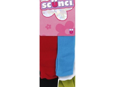 SCUNCI - Hairbands Assorted Colors - 5 Pack Hot on Sale