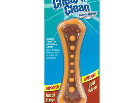 HARTZ - Chew  N Clean Dental Duo Dog Chew and Toy Large - 6.5  Length Online Sale