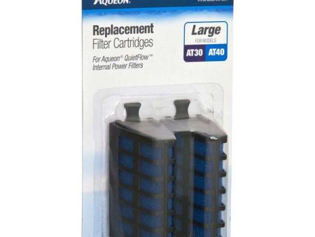 AQUEON - QuietFlow Internal Filter Cartridge Large - 2 Cartridges Online Hot Sale