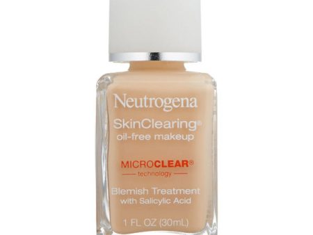 NEUTROGENA - SkinClearing Liquid Makeup #10 Classic Ivory - 1 fl. oz. (30 ml) on Sale