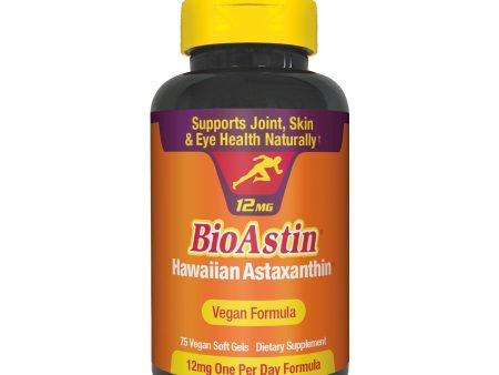 NUTREX HAWAII - BioAstin Hawaiian Astaxanthin 12 mg - 75 GelCaps Fashion