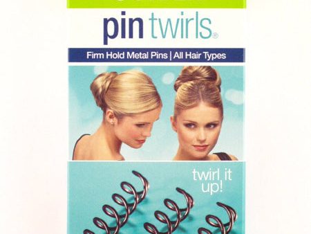 CONAIR - Pin Twirls Firm Hold Metal Pins - 3 Pieces Fashion