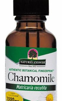 NATURE S ANSWER - Chamomile Flowers Alcohol Free Extract - 1 fl. oz. (30 ml) For Discount