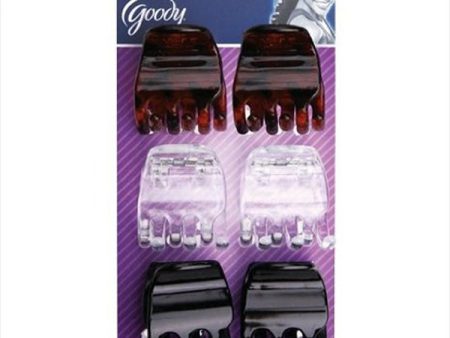 GOODY - Classics Claw Clip Half - 6 Count Online Sale