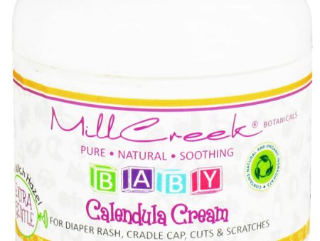 MILL CREEK - Baby Calendula Cream - 4 oz (120 ml) Fashion