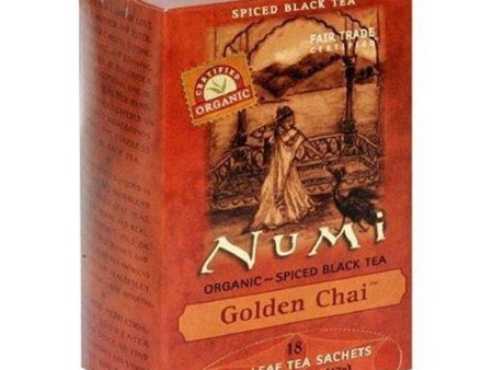 NUMI - Golden Chai Black Tea - 18 bag on Sale