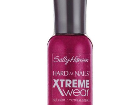 SALLY HANSEN - Hard as Nails Xtreme Wear #529 Pep Plum - 0.4 fl. oz. (11.8 ml) Supply