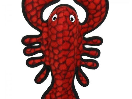 TUFFY - Ocean Creature Larry the Lobster Dog Toy Red - 15  x 10  x 4  Online Hot Sale