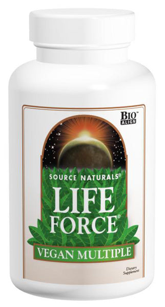 SOURCE NATURALS - Life Force Vegan Multiple - 60 Tablets For Discount