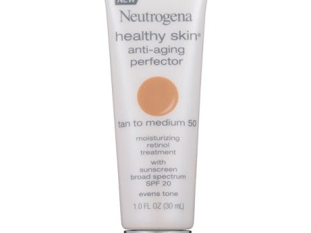 NEUTROGENA - Healthy Skin SPF 20 Anti Aging Perfector Tan to Medium - 1 fl. oz. (30 ml) Cheap