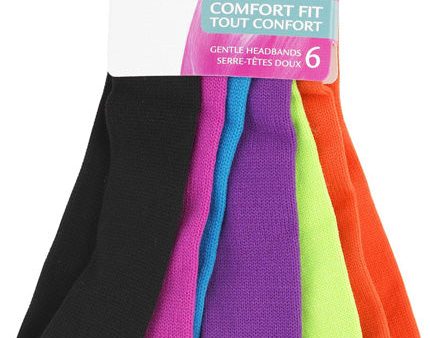 GOODY - Ouchless Jersey Headwrap - 6 Count For Sale