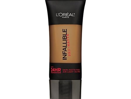 L OREAL - Infallible Pro-Matte Foundation 108 Caramel Beige - 1 fl. oz. (30 ml) Fashion