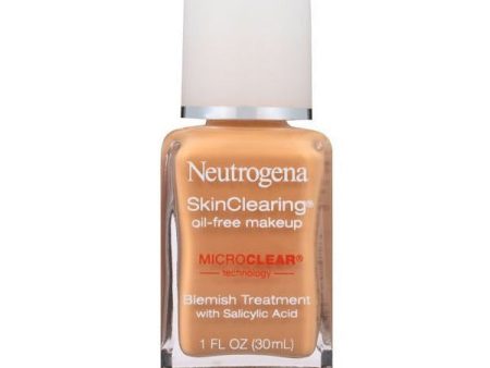 NEUTROGENA - SkinClearing Oil-Free Liquid Makeup Honey - 1 fl. oz. (30 ml) Online Hot Sale