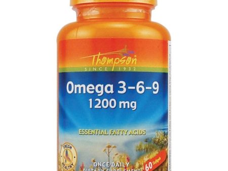 THOMPSON - Omega 3-6-9 1200 mg - 60 Softgels on Sale