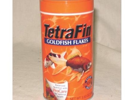 TETRA - TetraFin Goldfish Flakes - 3.53 oz. (100 g) Online