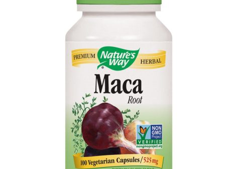 NATURES WAY - Maca Root 525 mg - 100 Vegetarian Capsules For Cheap