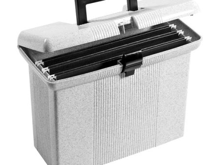 PENDAFLEX - PortFile Portable File Box Granite - 11  x 14  x 6.5  Sale