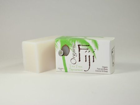 ORGANIC FIJI - Tea Tree Spearmint Nourishing Soap - 240 Grams For Sale