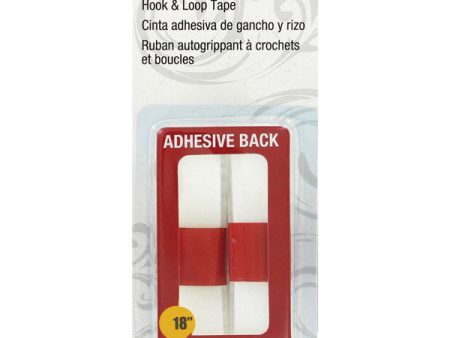 SINGER -  Hook and Loop Adhesive Tape White - 3 4  x 18  Online