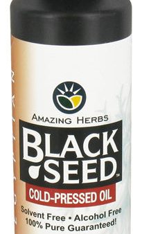 AMAZING HERBS - Egyptian Black Seed Oil - 8 fl. oz. (240 ml) Supply